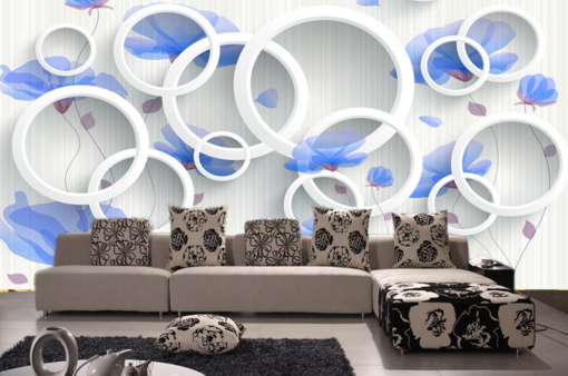 3D Flowers Fluttering 131 Wallpaper AJ Wallpaper