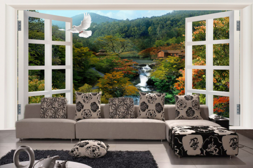 3D Wood Pigeon 101 Wallpaper AJ Wallpaper