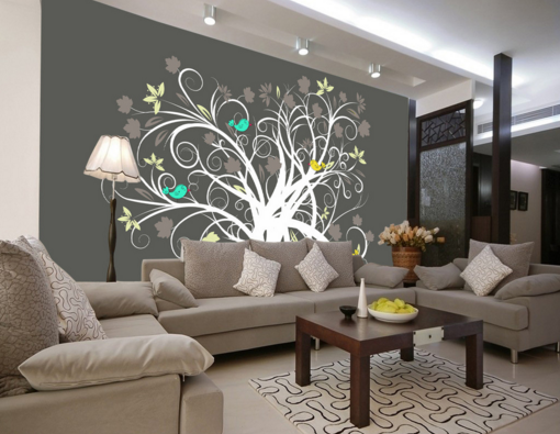 3D Tree Shadow 087 Wallpaper AJ Wallpaper