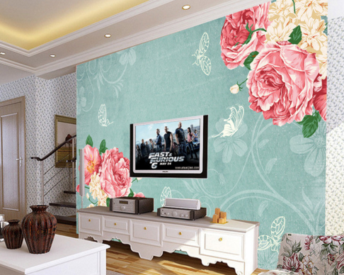 3D Transparent Butterfly 067 Wallpaper AJ Wallpaper