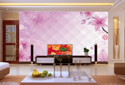 3D Flying Stars 040 Wallpaper AJ Wallpaper