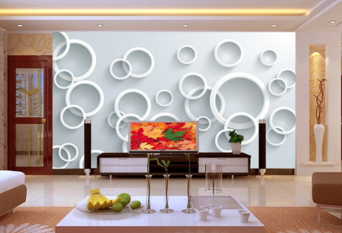 3D Big Circle 027 Wallpaper AJ Wallpaper