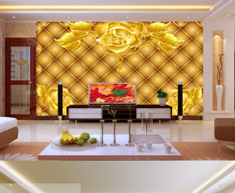 3D Rose Open 012 Wallpaper AJ Wallpaper