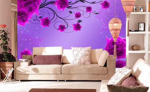 3D Dewdrop Rose 791 Wallpaper AJ Wallpaper