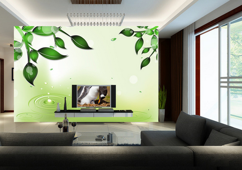 3D Green Area 773 Wallpaper AJ Wallpaper