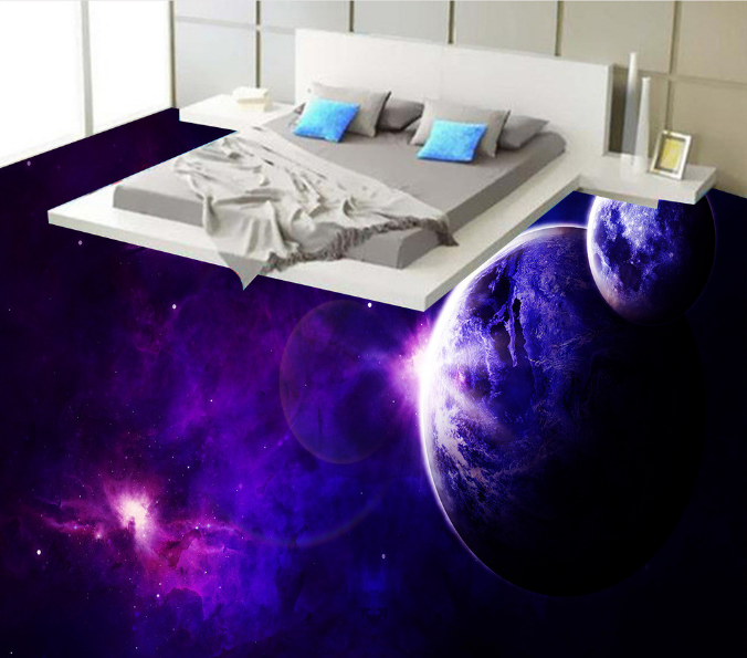 3D Interstellar 046 Floor Mural Wallpaper AJ Wallpaper 2