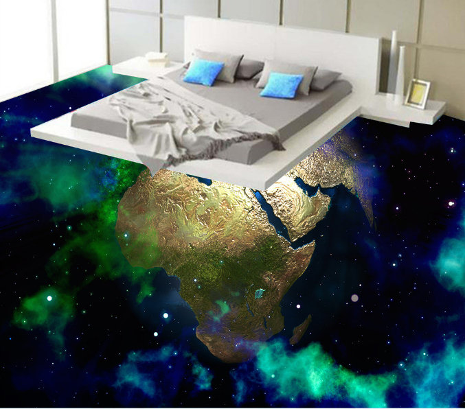 3D Earth 044 Floor Mural Wallpaper AJ Wallpaper 2
