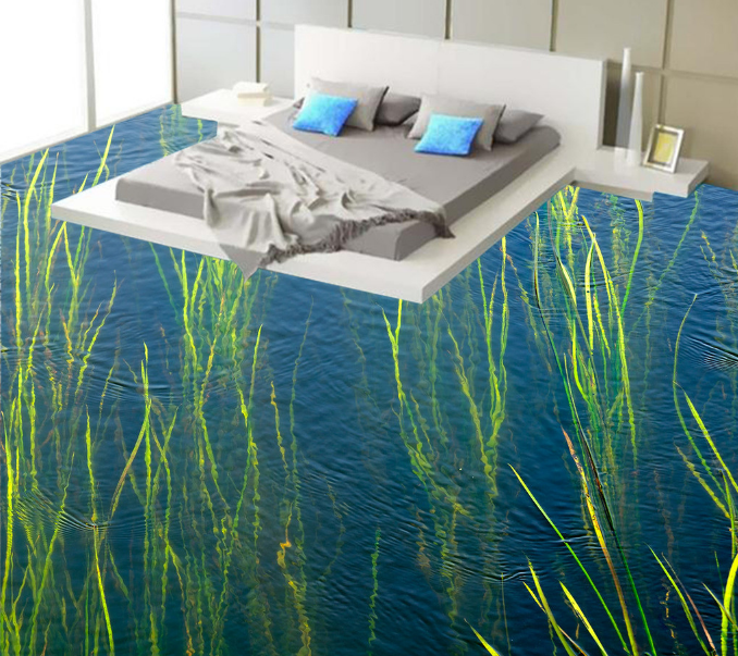 3D Seaweed 167 Floor Mural Wallpaper AJ Wallpaper 2