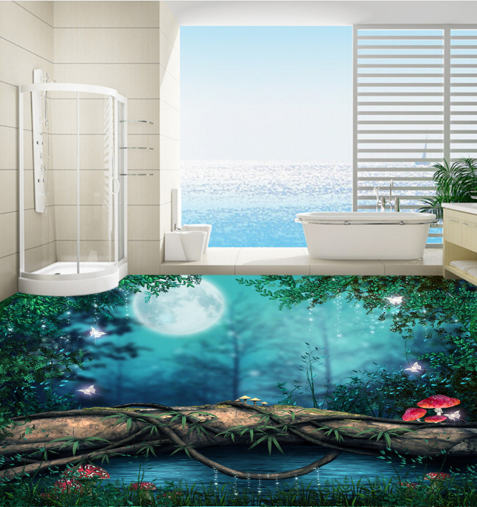 3D Beautiful Painting 148 Floor Mural Wallpaper AJ Wallpaper 2