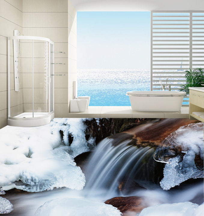 3D Melt 147 Floor Mural Wallpaper AJ Wallpaper 2
