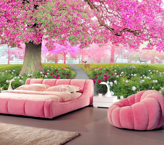 3D Cherry Blossoms 214 Wallpaper AJ Wallpaper