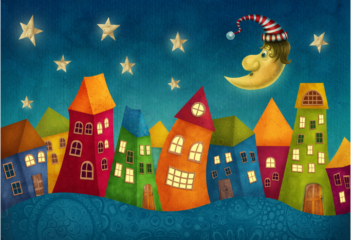 3D Dancing Houses Wallpaper AJ Wallpaper