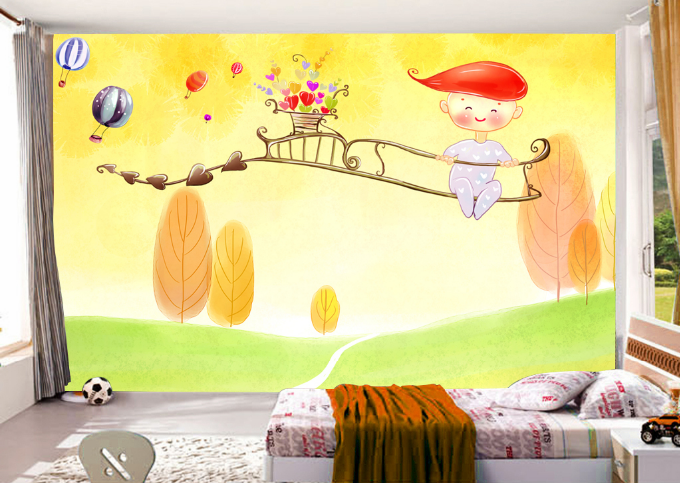 3D Sending Flowers Kid Wallpaper AJ Wallpaper 1