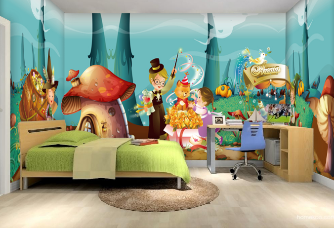 3D Happy Fairy Tale World Wallpaper AJ Wallpaper