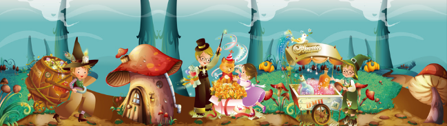 3D Happy Fairy Tale World Wallpaper AJ Wallpaper