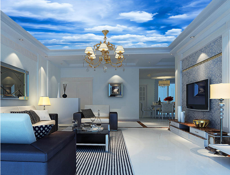 Blue Sky Cloud 025 Wallpaper AJ Wallpaper