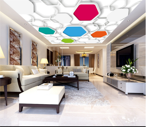 Bright Hexagon 020 Wallpaper AJ Wallpaper