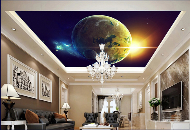 Earth Sun Stars 013 Wallpaper AJ Wallpaper