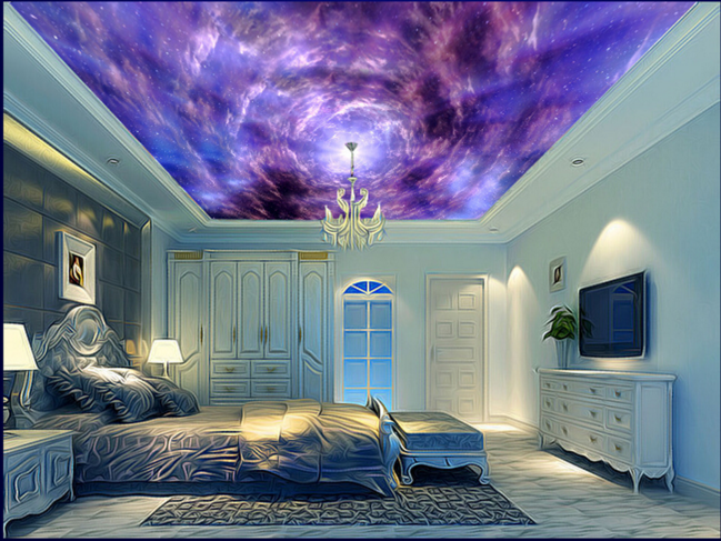 Purple Clouds 001 Wallpaper AJ Wallpaper