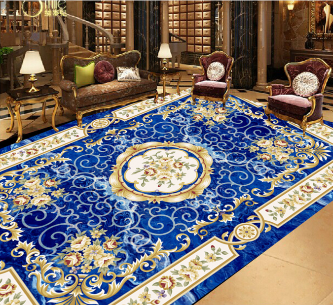 Blue Flowers 270 Wallpaper AJ Wallpaper