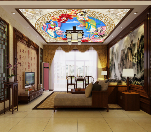 Happy Flower Woman 268 Wallpaper AJ Wallpaper