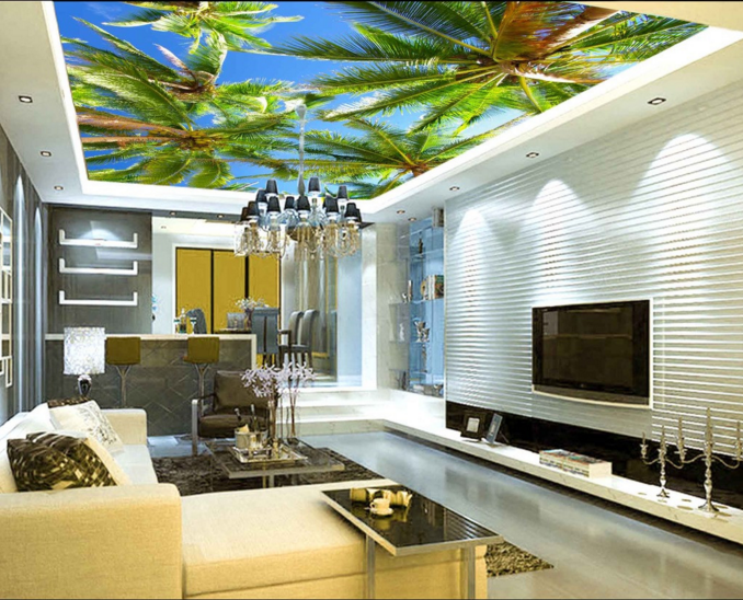 Sunlight Coconut Tree 216 Wallpaper AJ Wallpaper