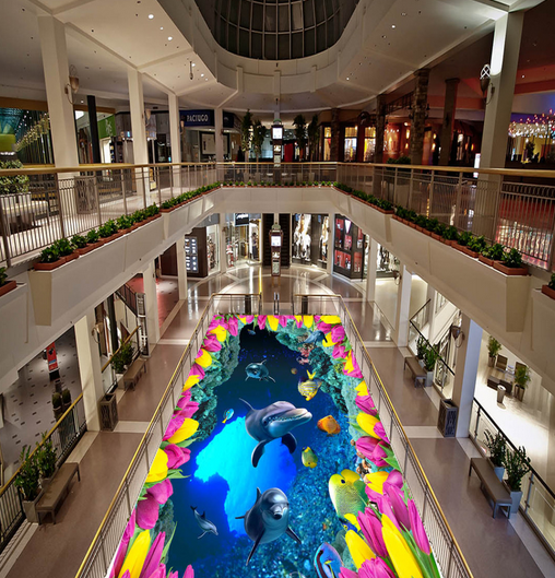 3D Wreath 080 Floor Mural Wallpaper AJ Wallpaper 2