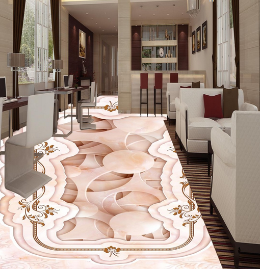 3D Phnom Penh 102 Floor Mural Wallpaper AJ Wallpaper 2