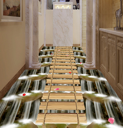 3D Boardwalk 174 Floor Mural Wallpaper AJ Wallpaper 2