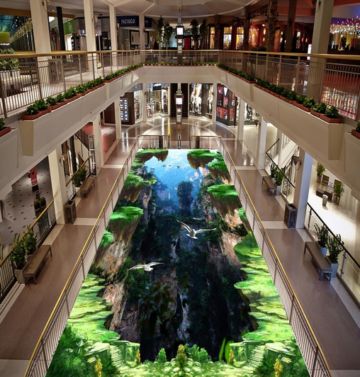 3D Seagull Flying 116 Floor Mural Wallpaper AJ Wallpaper 2