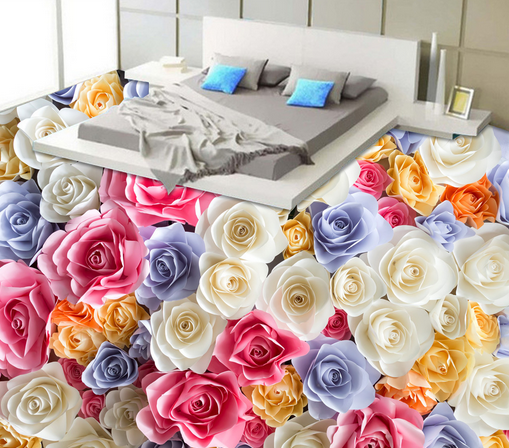 3D Blooming Flowers 087 Wallpaper AJ Wallpaper 2