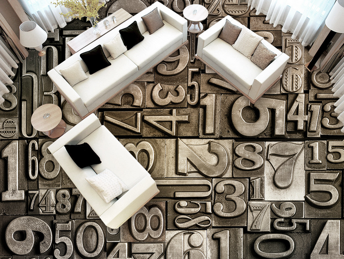 3D Digital 039 Floor Mural Wallpaper AJ Wallpaper 2