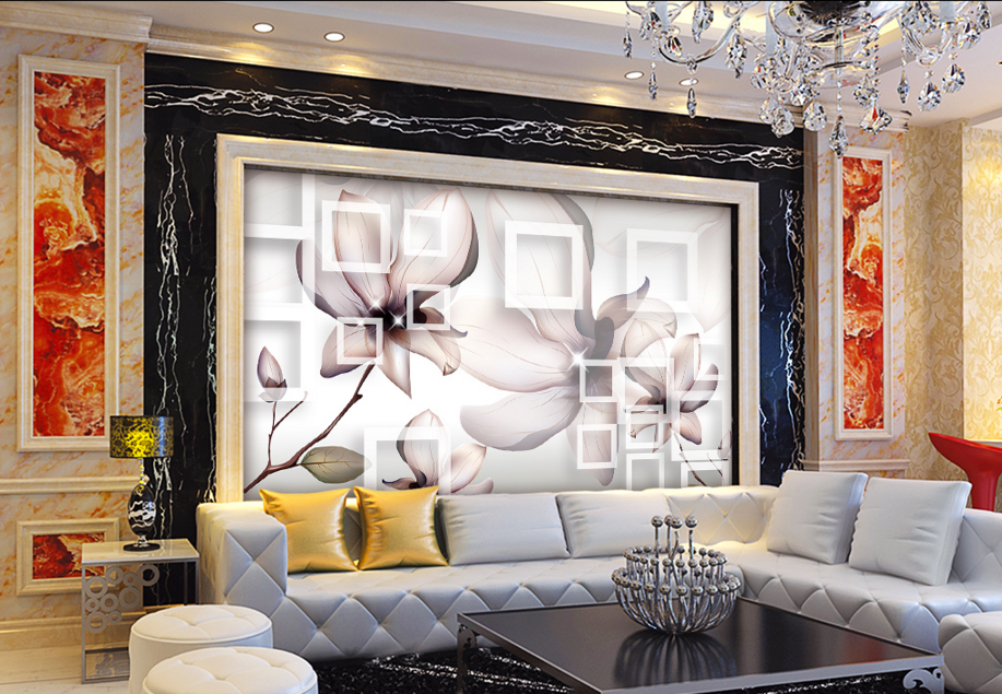 3D Box Lotus 218 Wallpaper AJ Wallpaper