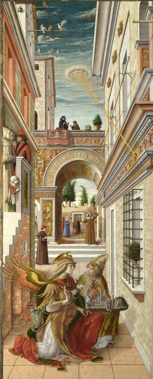 3D street people painting door mural Wallpaper AJ Wallpaper