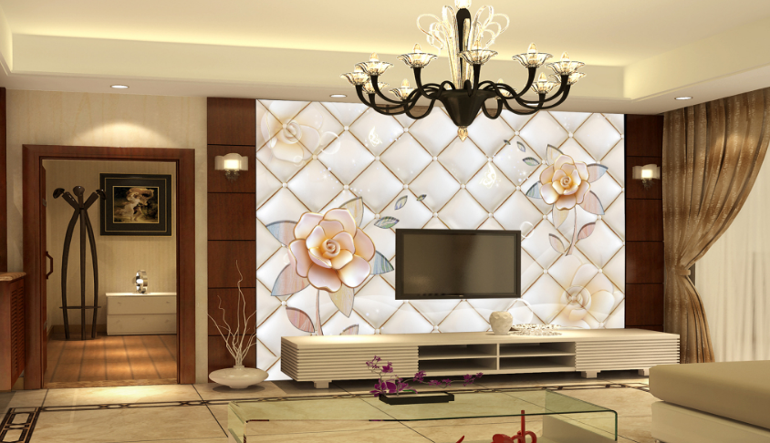 3D Carving Flowers 159 Wallpaper AJ Wallpaper