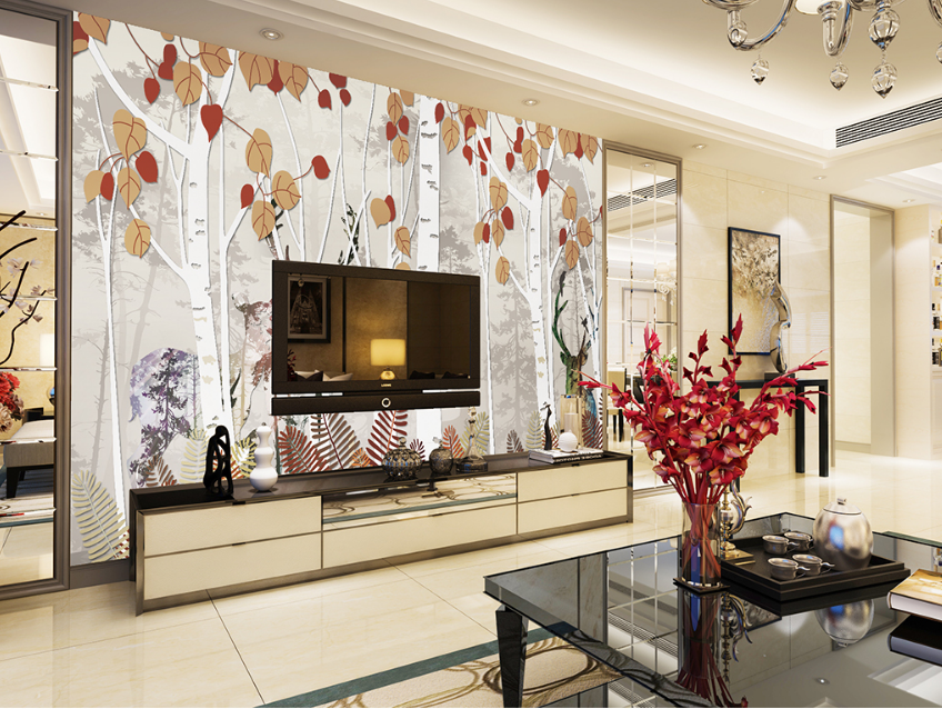 3D Dead Leaves 105 Wallpaper AJ Wallpaper