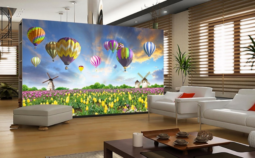 3D Flower Bud 080 Wallpaper AJ Wallpaper