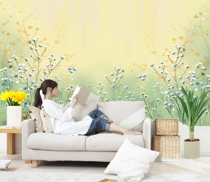 3D Waving Petals 075 Wallpaper AJ Wallpaper