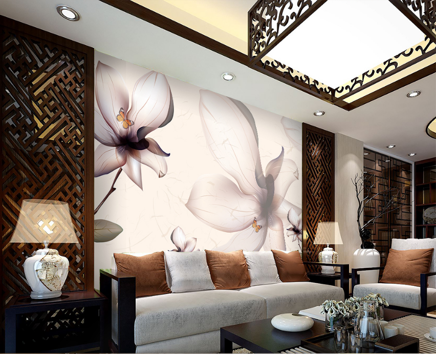 3D Dreamy Butterfly 050 Wallpaper AJ Wallpaper