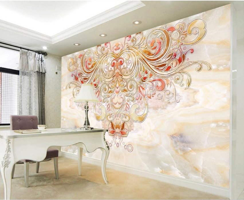 3D Flower Pattern 028 Wallpaper AJ Wallpaper