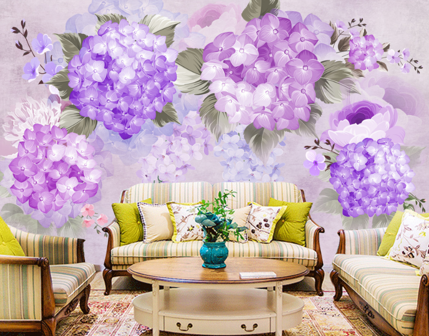 3D Flower Group 017 Wallpaper AJ Wallpaper