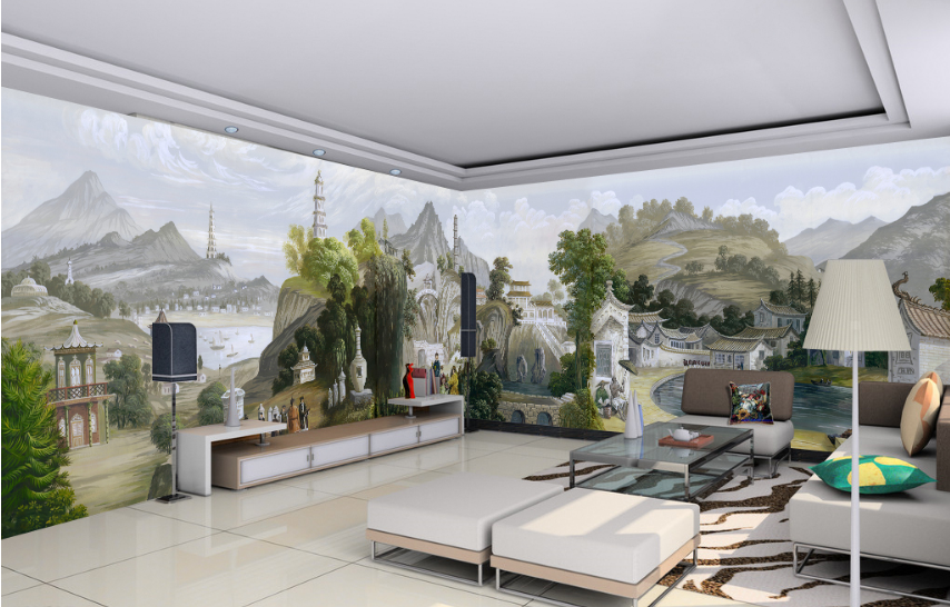 3D Country Mountain 565 Wallpaper AJ Wallpaper