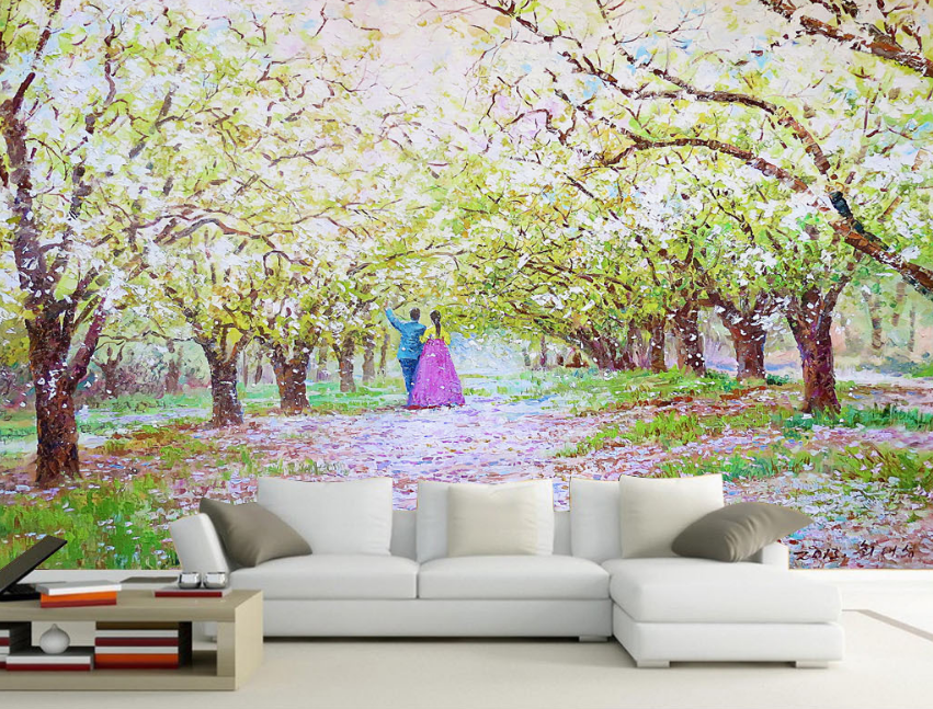 3D Falling Petals 557 Wallpaper AJ Wallpaper