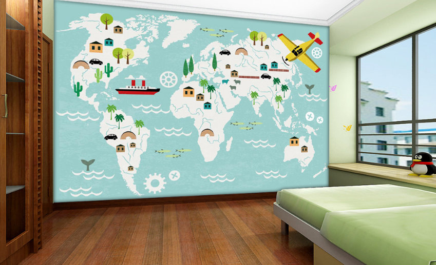 3D Aircraft Ship 530 Wallpaper AJ Wallpaper