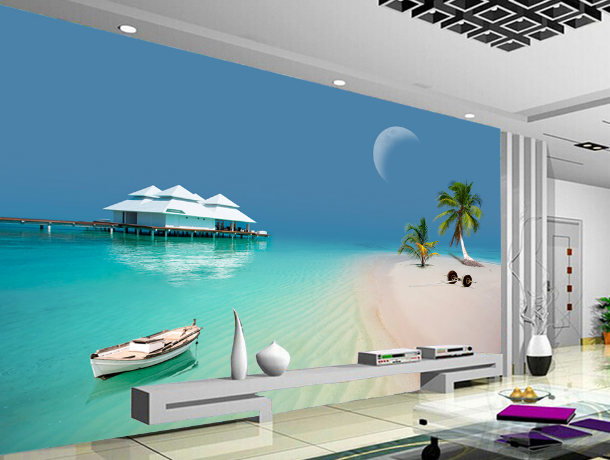 3D Moon Ship 469 Wallpaper AJ Wallpaper