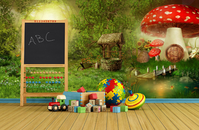 3D Mushroom House 453 Wallpaper AJ Wallpaper