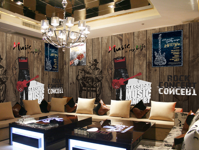 3D Play The Guitar 429 Wallpaper AJ Wallpaper