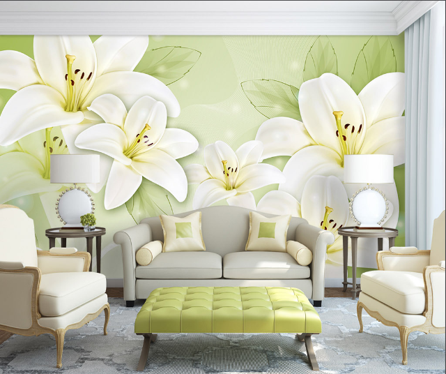 3D Blooming Brightly 391 Wallpaper AJ Wallpaper