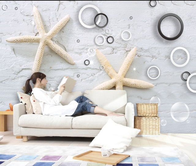 3D Sea Star 373 Wallpaper AJ Wallpaper