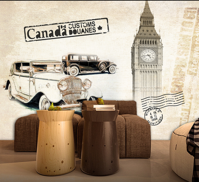 3D Bell Car 306 Wallpaper AJ Wallpaper